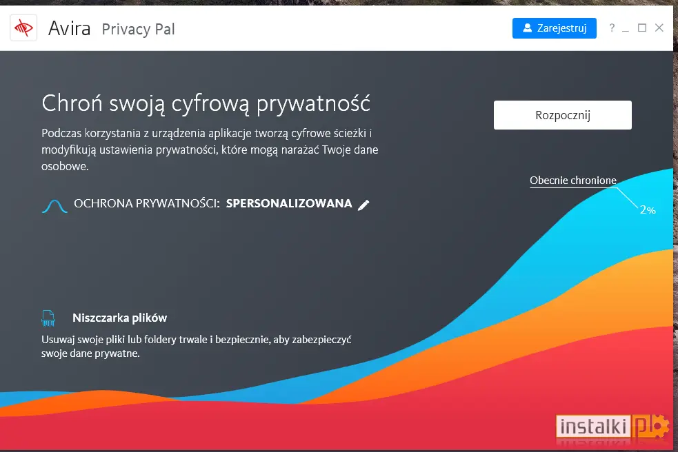 Okladka Avira Privacy Pal